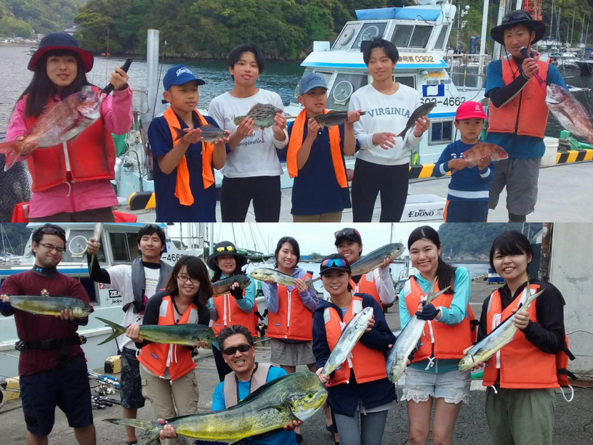 手ぶらで遊べる釣り船プラン
